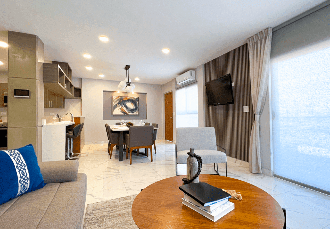 Torre 51 interior living area