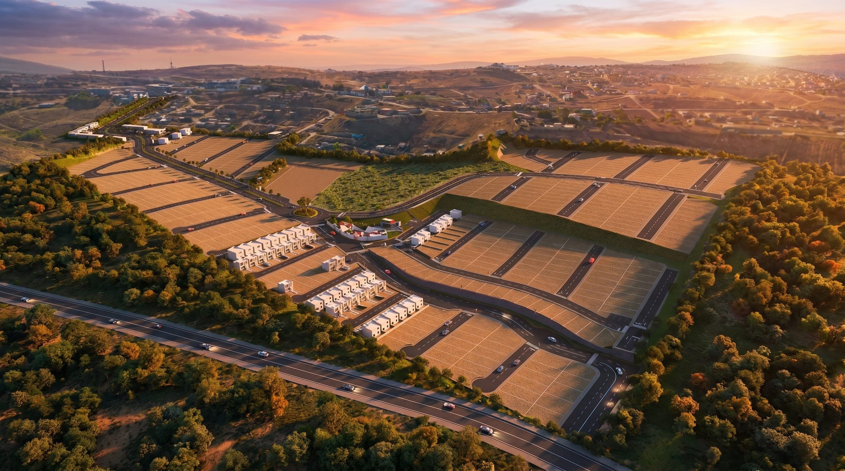 Andares development aerial view
